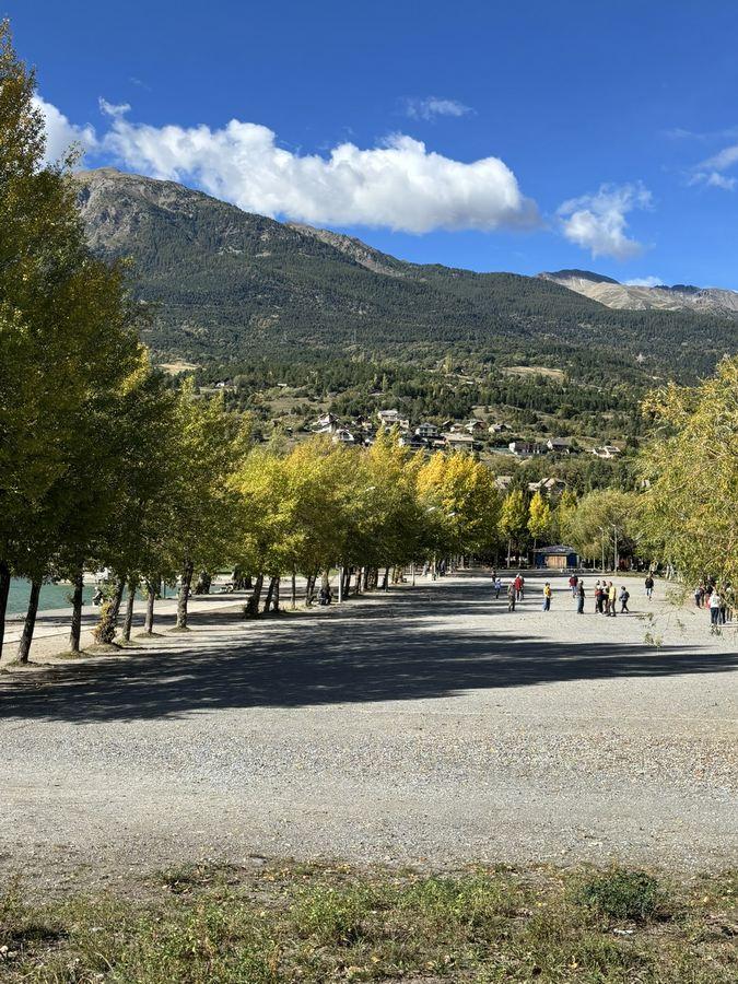 Joueurs de pétanque au Plan d'eau